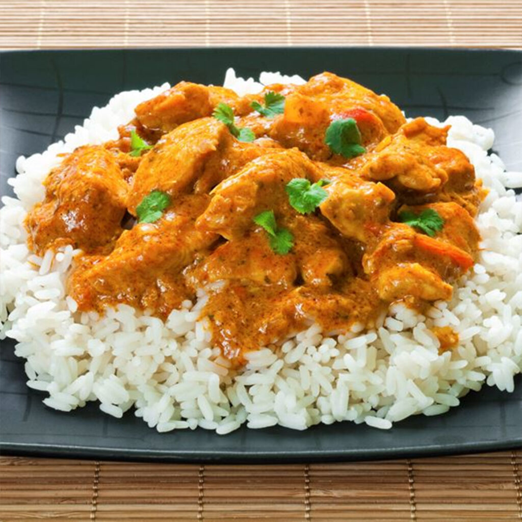 (SPECIAL) 2 PORTION OF CHICKEN CURRY WITH BASMATI RICE